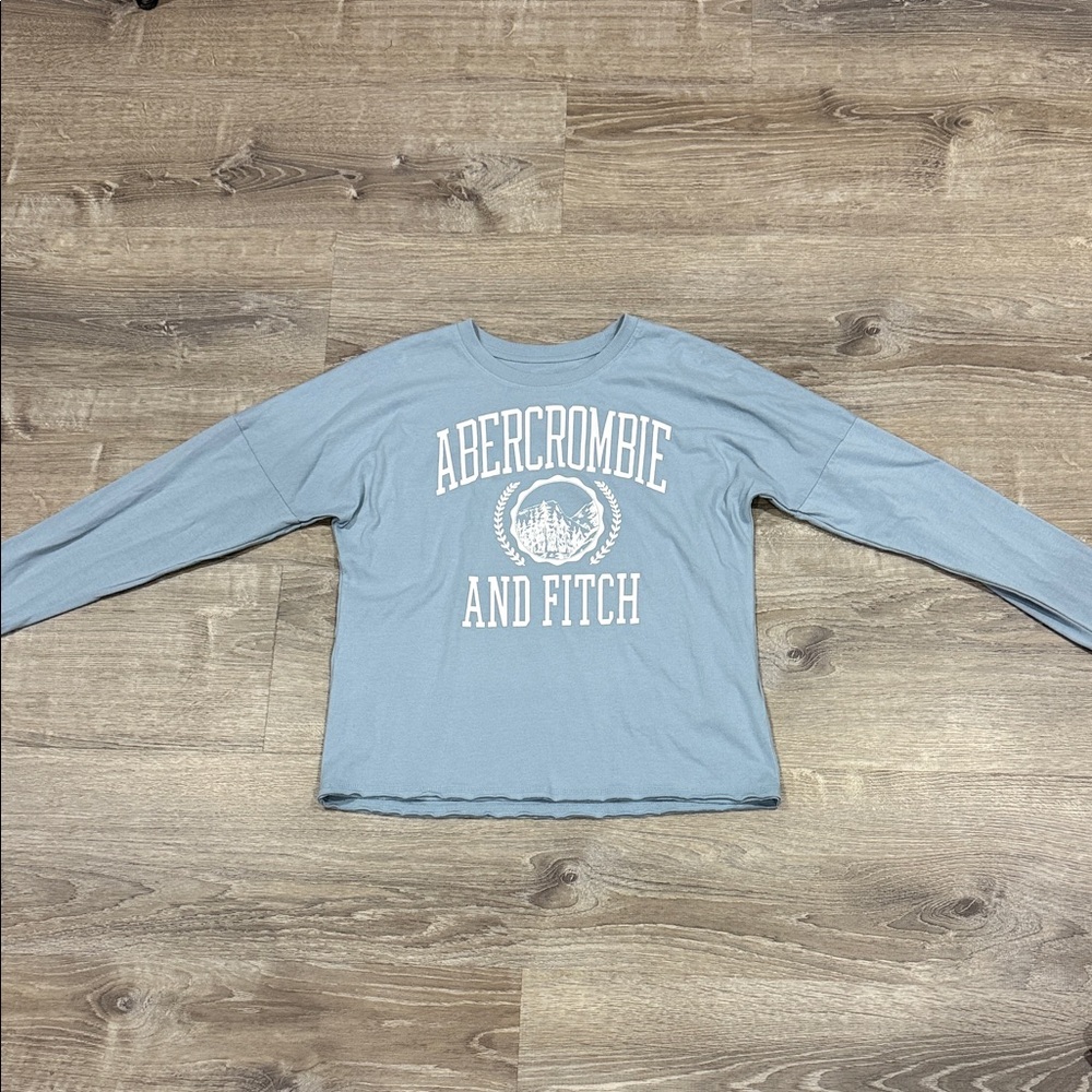 Abercrombie & Fitch Light Blue Graphic shirt